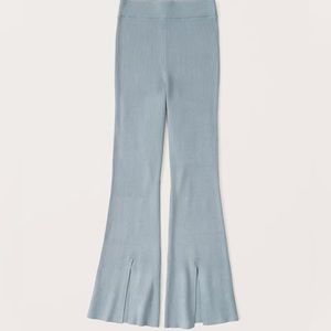 Blue sweater pants